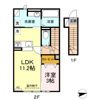 DーROOM篠田の間取り画像