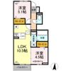 ガーデンヒルズ Bの間取り画像