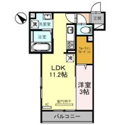 レジデンスマルニの間取り画像