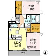 ﾚﾌｨﾅｰﾄﾞS/ﾊﾟﾙﾃｰﾙS ﾊﾟﾙﾃｰﾙSの間取り画像
