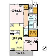 シャイン シード 湯田の間取り画像