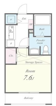 パルティールの間取り画像
