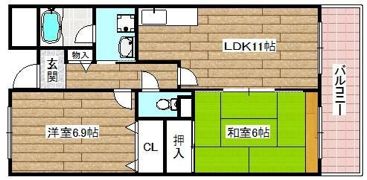 ラルク・アン・シェルの間取り画像