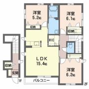 シャーメゾン山王田 H棟の間取り画像