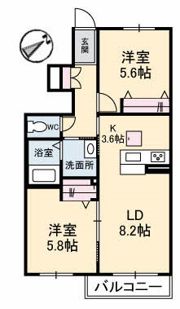 シャーメゾン・アスピラシオンの間取り画像
