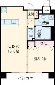 清～きよら～西大寺・南町の間取り画像