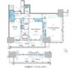 パークアクシス豊洲キャナルの間取り画像
