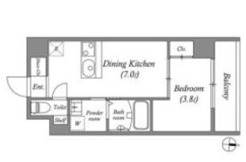 ウインズコート京都西陣の間取り画像