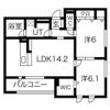 クレリアBの間取り画像