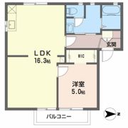 グリーンビレッジEの間取り画像