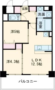 クオリア京都東山の間取り画像