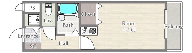 ワイズトヨオカの間取り画像