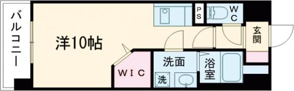 S－RESIDENCE熊本駅前の間取り画像