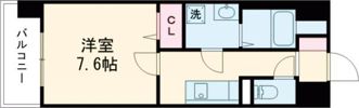 S－RESIDENCE熊本駅前の間取り画像