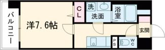 S－RESIDENCE熊本駅前の間取り画像