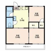 ハイツミキの間取り画像