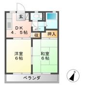 ビューラー藤Iの間取り画像