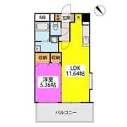 グーフィー平尾の間取り画像
