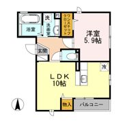 ラシュレ上丸子の間取り画像