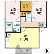 シャンメール C棟の間取り画像