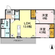 メゾン ド クレアの間取り画像