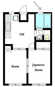 クロノス拝島町Northの間取り画像