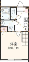 アザ－レ・ディオン相模大野の間取り画像
