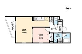 ソレアード姫路駅東の間取り画像