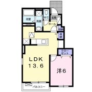 カーサ アバンツァートⅡの間取り画像