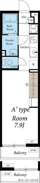 リブリ・ゆずり葉の間取り画像