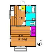 コーポ大高 Cの間取り画像