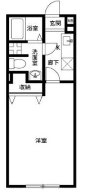 アムール 山﨑の間取り画像