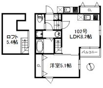 モアメゾン中央公園前の間取り画像
