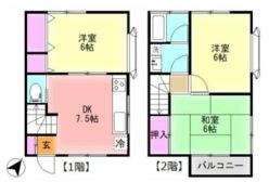 ルーミー成田3号館の間取り画像