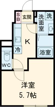ノーム緑が丘の間取り画像
