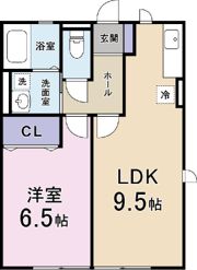 レスポワールBの間取り画像