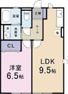 レスポワールBの間取り画像
