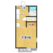 昴ハイツAの間取り画像