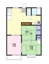 ラブリーハイツⅡAの間取り画像