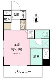 ルート南常盤台の間取り画像
