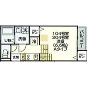 Vita鳴浜の間取り画像