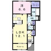バイオレットⅡの間取り画像