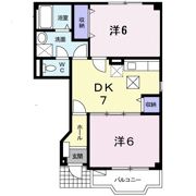 フェアリーランド Bの間取り画像