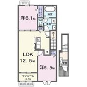 ブライトガーデンハウス．S Ⅱの間取り画像