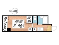 タミーハイツ本厚木の間取り画像