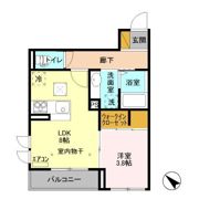 ウィン行徳の間取り画像