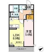 DーSquare柱の間取り画像