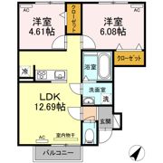 ブランビエンの間取り画像