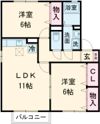 シェルクレール 四番館の間取り画像
