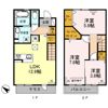 D-roomウィスタリアの間取り画像
